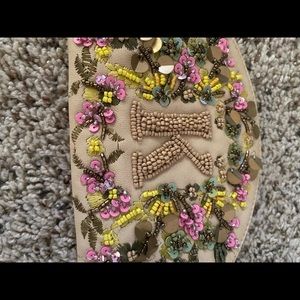 Beaded Initial “K” Clutch from Anthropologie